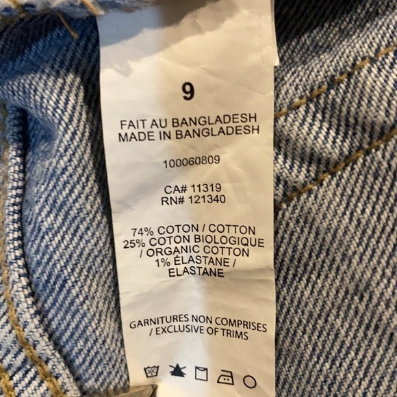 GARAGE Mom/Mom high rise acid wash jean - Picture 8 of 9